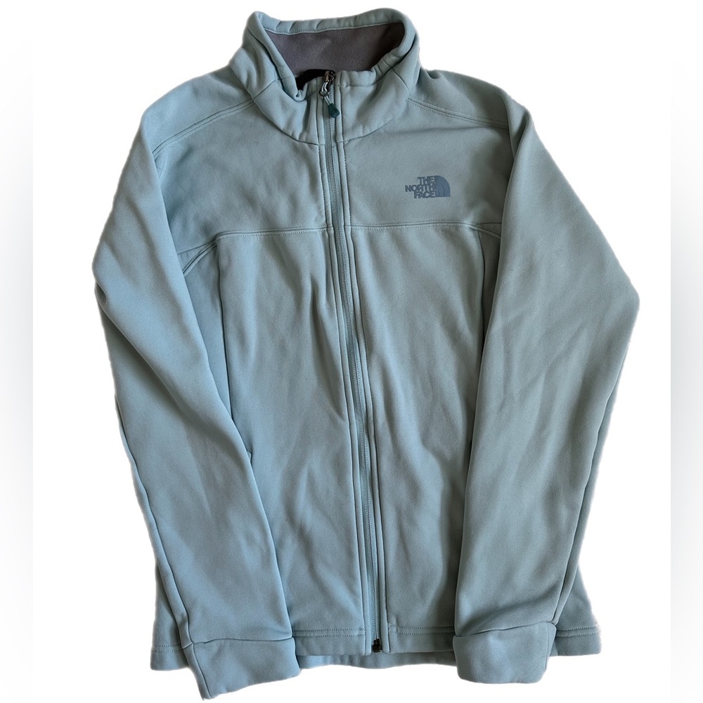 Light Blue North Face Jacket